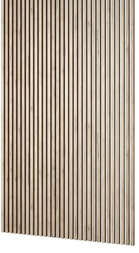 MEBANO. Lote de 12 Paneles de Pared MDF Efecto Madera 240 x 3 cm Roble Sanremo Lamas Decorativas Revestimiento de Pared y Techo