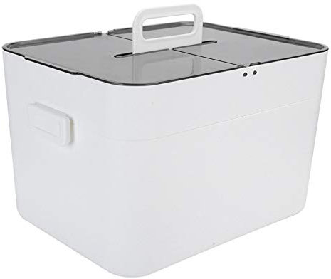 BOLORAMO Boîte de Rangement, Coffre à Pharmacie de Grande capacité pour Les Gadgets Quotidiens pour Le Bureau