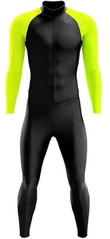 Herren-Radsportanzug, Triathlon-Overall, Overall, lange Ärmel/Hosen mit Taschen, Polsterung, Mountainbike-Radtrikot-Sets (Color : 03, Size : X-Small)