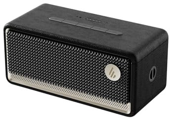 Edifier ES60 Premium Bluetooth Lautsprecher – Portabler 34W Speaker mit Bluetooth 5.4, IP66 wasserfest & staubdicht, bis zu 9h Akku, USB-C, Stereo Pairing, Ambientebeleuchtung, ConneX App