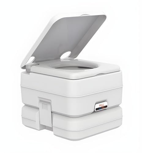 Seaflotragbare Toilette für Schiffe, Wohnmobil, Camping und Boot, ca. 12 l