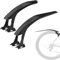 Taximi Fahrrad Schutzblech Set - 24-29 Zoll Schutzblech Rennrad Schnelle Demontage, Gravel Bike Schutzblech Verstellbarer für Geeignet Reifenbreite 700C X 23-38MM