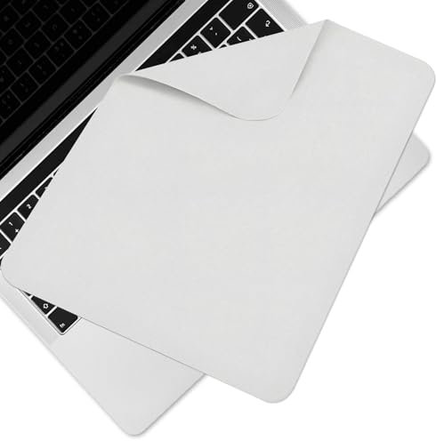 Computer-Tastatur-Abdeckung, 33,5 x 22,5 cm, Premium-Mikrofaser, Fingerabdruckschutz, Laptop-Tastatur-Displayschutz, Abdeckung, kompatibel mit MacBook Pro 15 Zoll / 16 Zoll