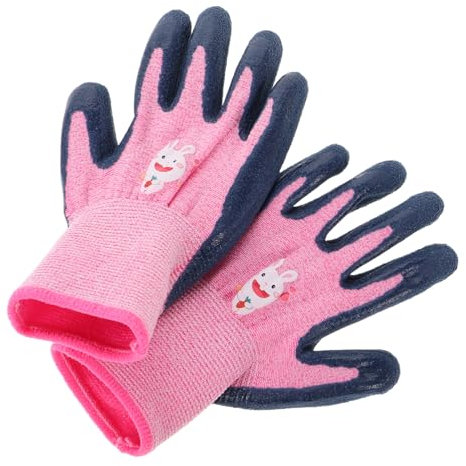 VALICLUD Kinderschutzhandschuhe Jungen und Mädchen Gartenhandschuhe Multifunktionale Outdoor-Arbeitshandschuhe für Kleinkinder