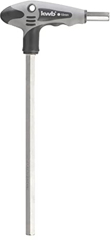 kwb Innensechskant Schraubendreher 10 mm 689610 (mit T-Griff zur optimalen Kraftübertragung)
