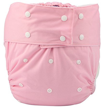 Adult Cloth Diaper Cover Nappy Reusable Washable Adjustable for Disability Incontinence Person (D02)