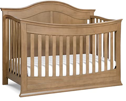 DaVinci Meadow 4-in-1 Convertible Crib in Hazelnut, Greenguard Gold Certified