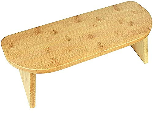 FZYE Klappbarer Meditationshocker, fertiger Bambus, niedrig sitzend, geeignet zum Knien, Gebet und Meditation, anstelle von Meditationsmatte