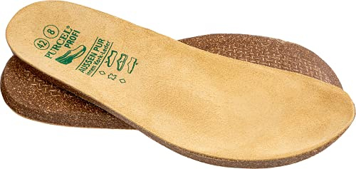ALBATROS Purcel Profi trädgårdsträd ersättningsinsats av kork med läder unisex, - Beige - 41 EU