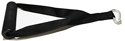 Fitness Health Pair Resistance Band Handles - Wide Grip Fitness Strap Cable Attachment Handles - Cable Handles for Gym - Multi Gym Fitness Handles with Solid Carabiners Abs - Cores - Durable -1pc