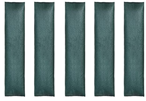 KNONAP Barrière anti-inondation activée par l'eau – Alternative aux sacs de sable, sacs de sable activés par l'eau pour les inondations, sacs de sable réutilisables pour la maison, les portes de