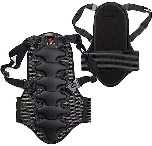 Xistuoz Rückenprotektor Erwachsene für Motorrad, Ski, Snowboard, S-XL