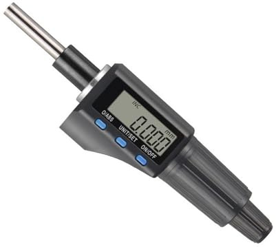 Micrómetro digital de alta precisión de 0 a 25 mm y herramienta de medición exterior en espiral de 0,001 mm.(25MM PLASTIC)