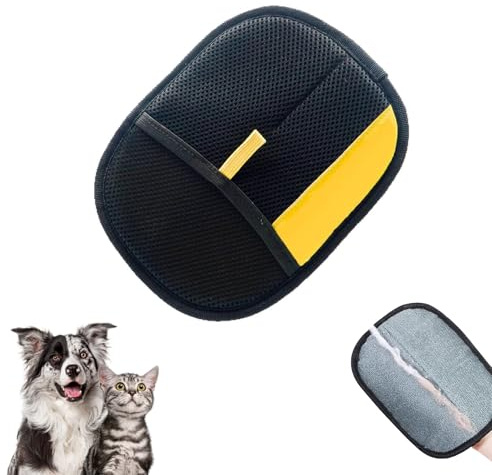 Guanto Antipeli Emporio Animale – Guanto Spazzola per Cani e Gatti, Rimozione Peli Morti, Massaggio Delicato, Riutilizzabile e Lavabile, Adatto a Tutti i Tipi di Pelo (1)