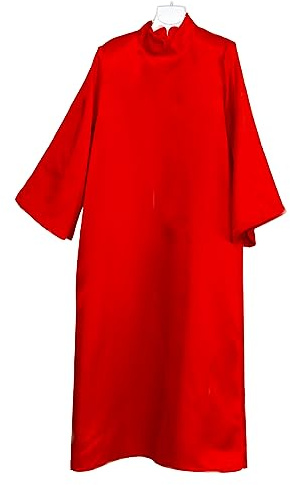 Pegasus Tunica Raso Rosso Bambino/A Made in Italy (13-14 Anni)