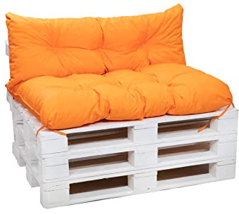 Setgarden® Ensemble de coussins pour palettes, coussins pour meubles de jardin en palettes, coussins de dos et d’assise pour l’extérieur, coussins de jardin disponibles en plusieurs couleurs et