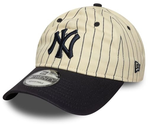 New Era Adult's 9Twenty Pinstripe MLB New York Yankees Baseball Cap Hat Navy