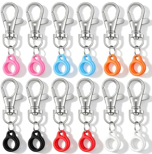 12PCS Lanyard Pen Holder Badge Pen Holder for Lanyard