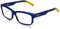 Pegaso Work and Fun Brille gegen impactó Objektiv mit Pre Sehstärke, mehrfarbig (Blau/Gelb), +2.0, L