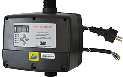 INVERTER-PUMPENSTEUERUNG 3-2,2KW verkabelt DRUCKSCHALTER Druckwächter Automatic-Controller Durchflusswächter für Hauswasserwerk Pumpe Brunnenpumpe Kreiselpumpe Tauchpumpe Tiefbrunnenpumpe