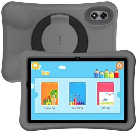 UMIDIGI Kinder Tablet 10.1 Zoll HD, G1 Tab Kids Tablet Android 13, 8GB(4+4)+64GB/TF 1TB Quad-Core,Elterliche Kontrolle, 6000mAh, WiFi 6/BT5.0, Augenschutz Kinder Tablets,8MP Kamera GMS,Eva-Schutzhülle