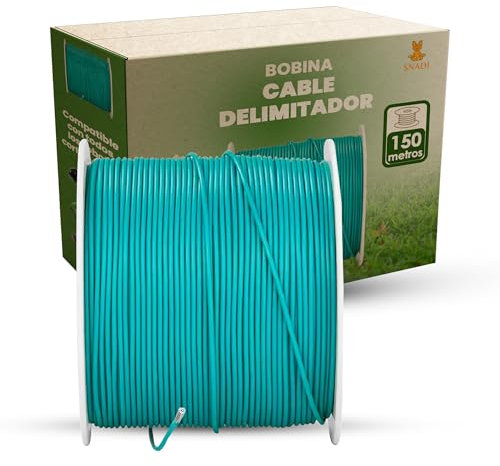 Snadi - Cavo Delimitatore per Robot Tagliaerba | 150 Metri | Compatibilità Universale con Tutte Le Marche | Ø 2,7 mm | Robusto e Durevole | Facile Installazione | Conduttività Ottimale