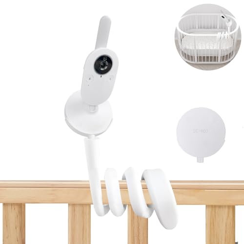 Derebir Babyphone Halterung für Philips Avent Babyphone SCD843/26, SCD833/26, SCD891/26, SCD630/26,Flexible Clip Holder für Philips Aven Babyphone Baby Kamera Mount Halterung Stand