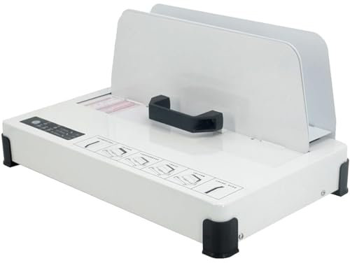 GAYAYAS Hot Melt Glue Universal Thermal Binding Machine, A4 Paper Binding Machine, 1-50mm Hot Melt Machine Contract Document Invoice Folder
