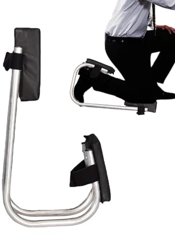 Tragbare Kniebank Für Die Gartenarbeit Mit Kniesitz - Anschnallbares Kniegerät Mit Beinstütze | Arbeitssparende Werkzeuge Für Gartenpflege, Bequemes Gartenzubehör