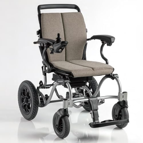 Fauteuil roulant électrique portable, léger de 24 kg, cadre en aluminium pliable, batterie au lithium 24 V 12 Ah, portée de 20 km, moteurs sans balais, aide à la mobilité de voyage compacte pour