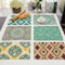 X-Labor 6er Set Tischset/Platzset Modern Design Platzmatte hochwertige Baumwolle und Leinen Tischunterlagen 42x32cm Muster-A