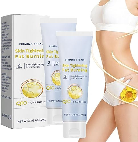 Fivfivgo Lot de 2 crèmes pour brûler les graisses et raffermir rapidement les graisses, crème anti-cellulite, éliminant la cellulite pour les cuisses et les fesses