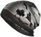 Schwarze Krähenvögel auf einem Ast Druck Erwachsene Herren Strickmütze Unisex Beanie Mütze Kopfbedeckung Strickmützen Slouchy Skull Cap Nightcap, Schwarze Krähenvögel auf einem Ast, EinheitsgröÃŸe