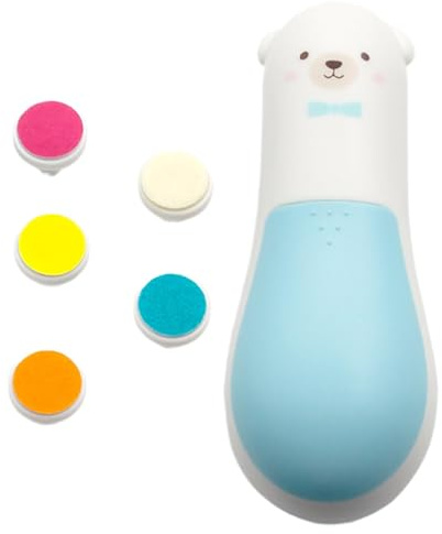 nagelklippare, babynagelvårds-kit, elektrisk babynagelklippare, elektrisk nagelklippare för spädbarn, elektrisk nagelklippare med lätt, nageltoalett för, vuxna, vårdgivare och