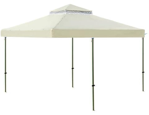 Pavillon Remplacement du Toit Épaissé UV étanche UV et Tarpauline de Tente résistante aux intempéries, Tarpauline de Remplacement du pavillon | Roof d' à Double Couche 3x3 mètres pour Le Jardin,