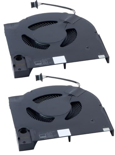 Hoite Coppia Di Ventole Di Raffreddamento CPU+GPU Per Notebook, Adatte Per Dell G15 5510 5511 5515 RTX3050/3060 Versione 2021