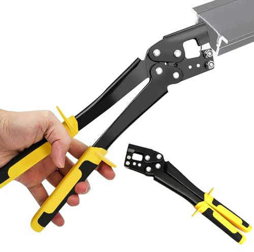 Crimpadora para pernos de acero Drywall: HOMURY Crimperzange Krimperzange Handkiel Metall Stanzschloss Trockenbau Werkzeug für Den Bau In HäUsern, BüRos, Lagerhallen