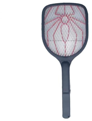 VENTEO Raquette Électrique Insectes Anti Moustique DC 3V | Raquette Anti Moucherons Intérieur à Piles | Tue Mouche et Guêpe Électrique sans Produit Chimique | Protection Maison et Extérieur