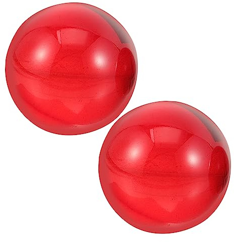 WOONEKY Balones De Resina Para Ejercicios De Manos Balones De Masaje Suaves Para Manos
