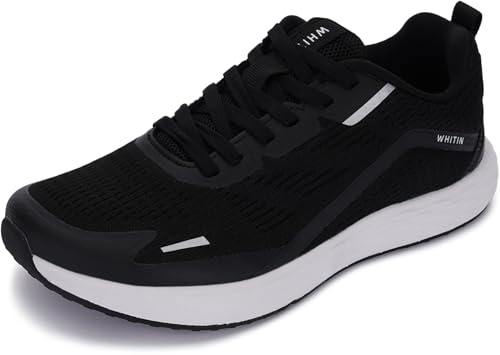 WHITIN Women’s Wide Toe Box Road Running Shoes | Zero Drop Width Sneaker Size 11 Black 42