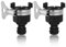HAFRILY 2Pcs 16mm Universal Tap Connector Garden Hose Tap Connector Indoor and Outdoor Mixer Tap Hose Connector for Garden Kitchen Bathroom Adjustable Stainless Steel Collar Hose Adapter