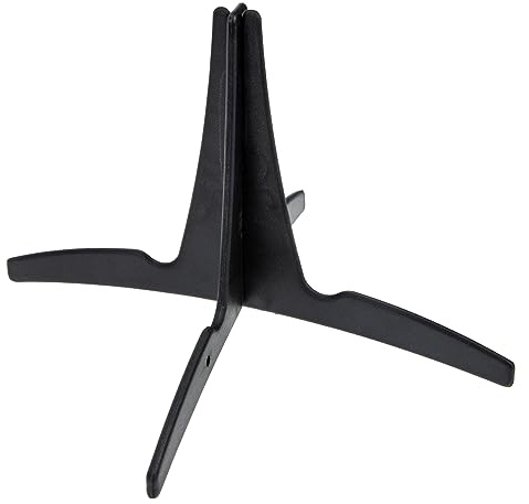 Warmhm Clarinet Stand Holder Rack Support Portable Accessory Folding Oboe Stand Musical Instrument Stand Plastic Black