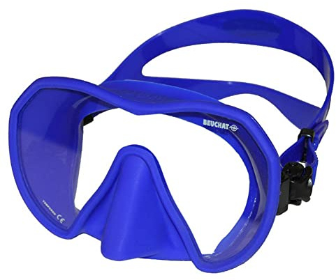 Masque de plongée apnée et Snorkeling Maxlux S Beuchat Bleu Bleu Ultra