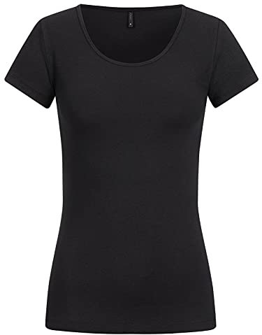 ONLY Damen Onllive Love S/S O-Neck Top JRS Blouse, Schwarz, S EU