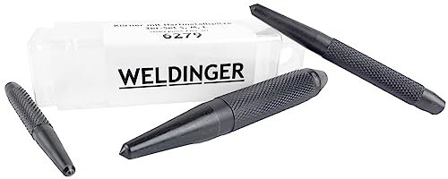 WELDINGER Körner mit Hartmetallspitze 3er-Set Größe S M L