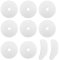 Buaak 10 Pcs Tumble Dryer Filter Set, Compatible with CTT Dryers, Clothes Dryer Filter Replacement, Tumble Dryer Lint Filter, Dryer Parts & Accessories, Air Inlet for Replacing Clothes Dryer Filter