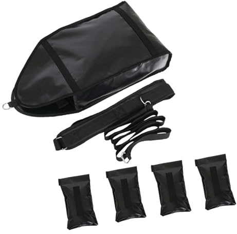 Harilla Bolsa de Pesas para Correr, Entrenador de Trineo con Pesas Ajustable para Entrenamiento de Velocidad