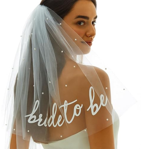 Velo de novia, Velo transparente con peine, velo corto de tul elegante para futura novia, bride to be, tocado y accesorios de novia, Velo sencillo y transpirable adecuado para compromisos y fiestas.