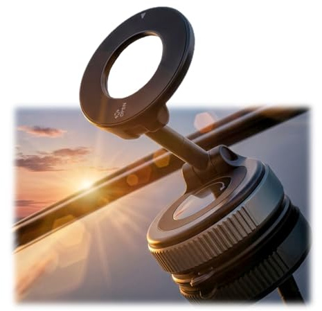 Supporto Telefono Auto per Magsafe Anello Incluso con Ventosa per Telefono