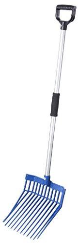 Youth Pro Pick Blue Stall Fork With 2 Piece Handle
